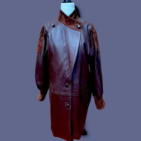 Vintage Leather Jacket by Royalty Leather - Picture 1 of 8